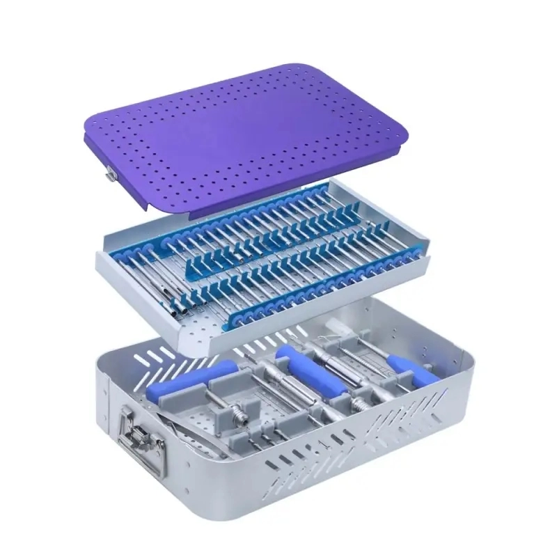 Ensemble d'instruments pour le retrait des vis