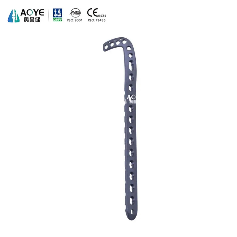 Plaque de verrouillage du tibia distal latéral en forme de L