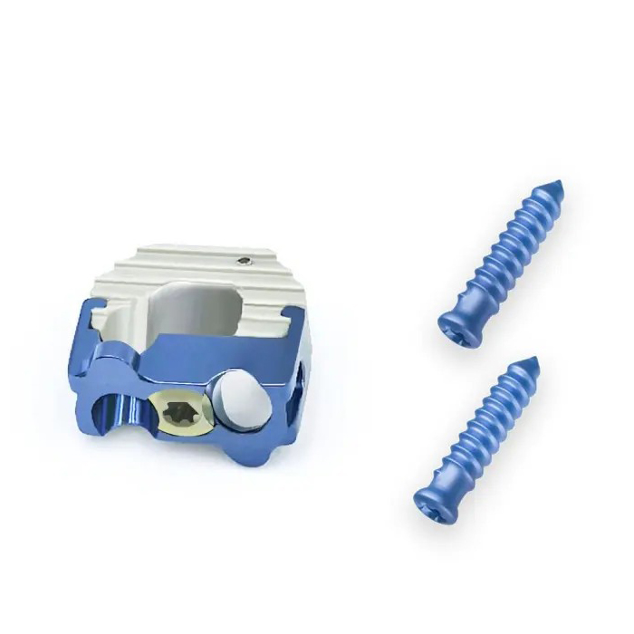 Cage cervicale PEEK (2 vis de verrouillage)