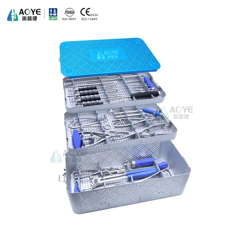 Ensemble d'instruments pour système de vis pédiculaires vertébrales de 5,5 et 6,0 mm | Outils chirurgicaux